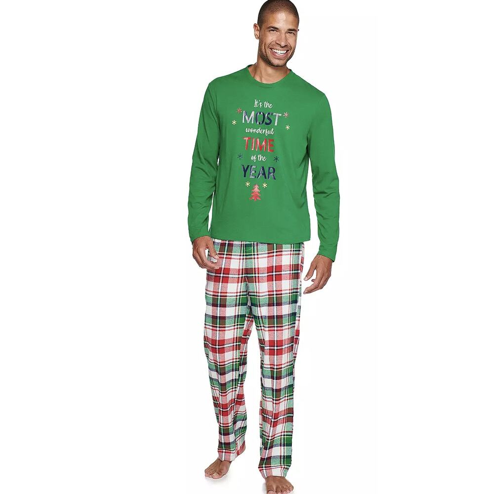 Most Wonderful Time of The Year Matching PJ's Jamies for Families Med, 2X Xmas